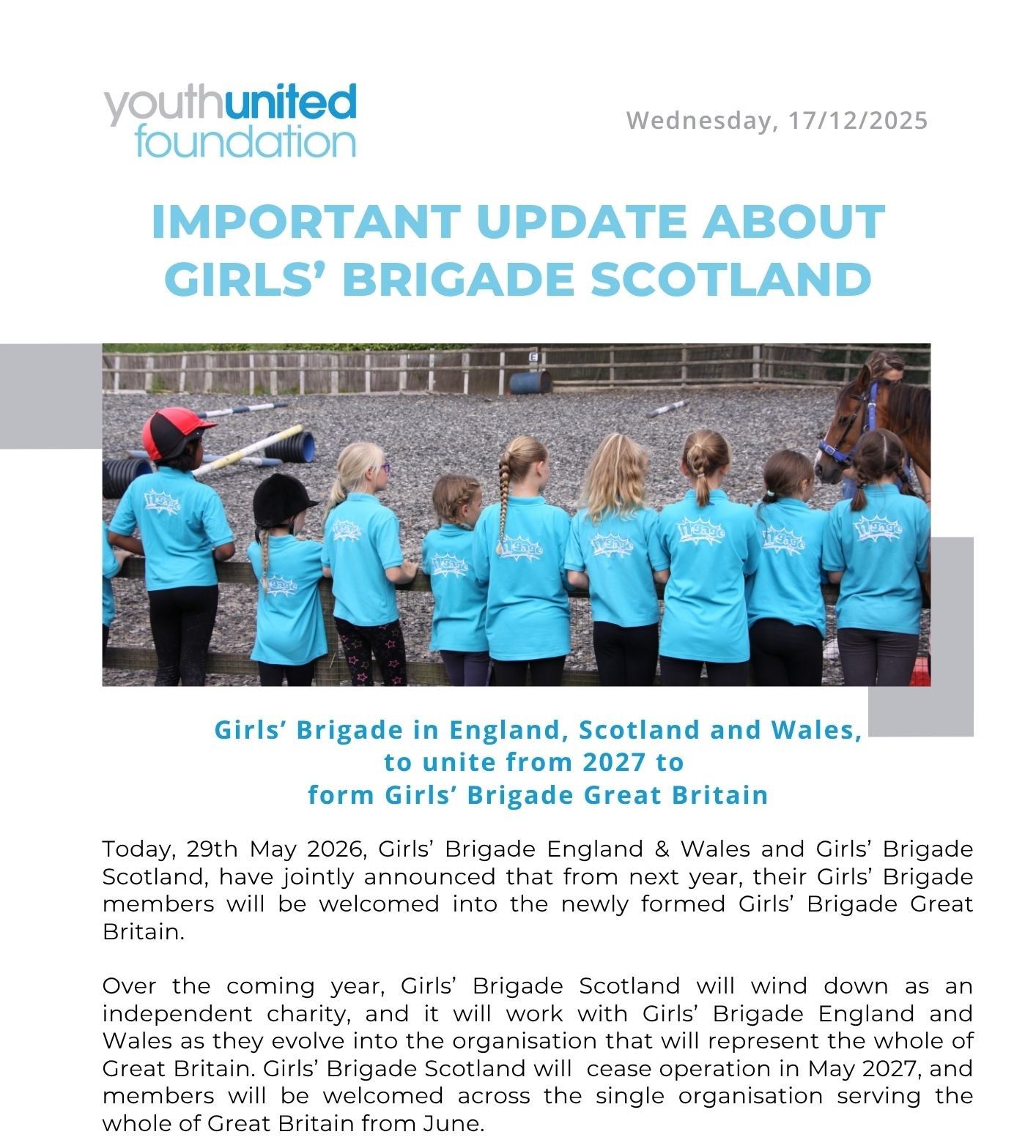 girls brigade