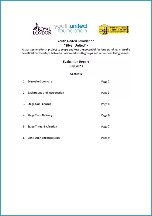 Silver United Evaluation Report YUF