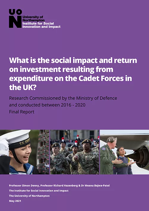 University of Northampton - Social Impact Cadet Forces UK 2020