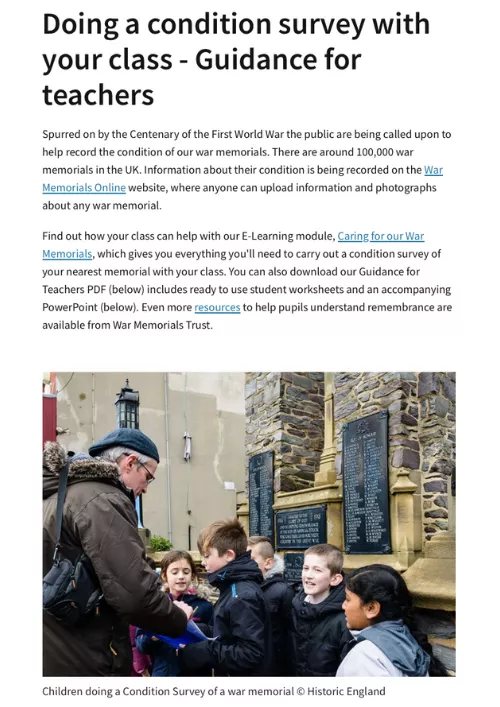 Heritage Schools Condition Survey