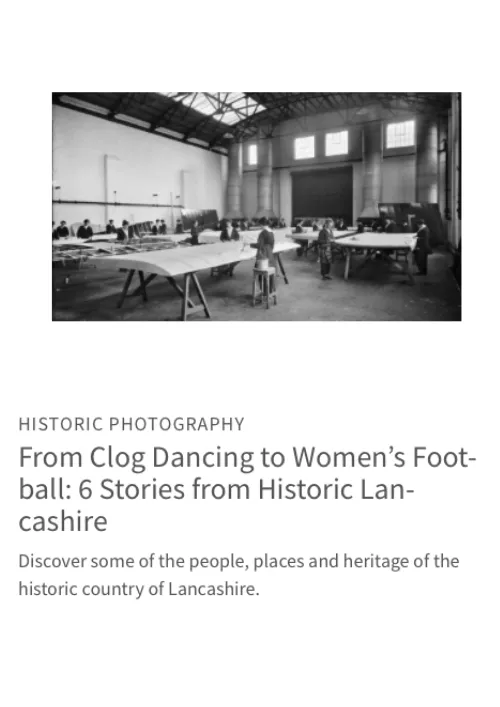 Historic England blog - Lancashire Historic Stories