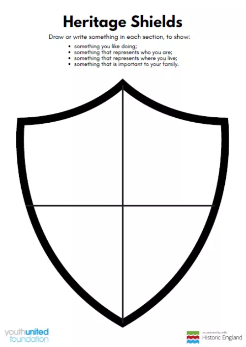 HYP Heritage Shields Activity Sheet 2024